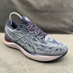 ASICS Gel Cumulus 23 Women’s 7 Blue Running Athletic Sneakers‎ Cushioned